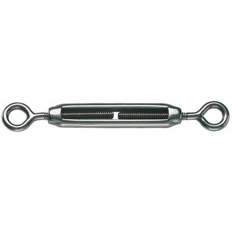 Tenditore occhio - gancio in acciaio inox AISI 316