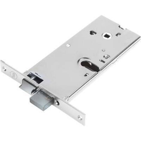 SERRATURA METALLO INFILARE 86500 YALE • B.Q INOX F.MM 22 F.OVALE M2+SCR H.MM 78 E.MM 58