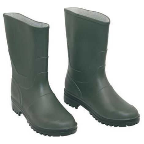 STIVALI PVC VERDI TRONCHETTO 37