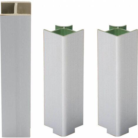 KIT PER ZOCCOLATURA CUCINA H 10 CM ALLUMINIO