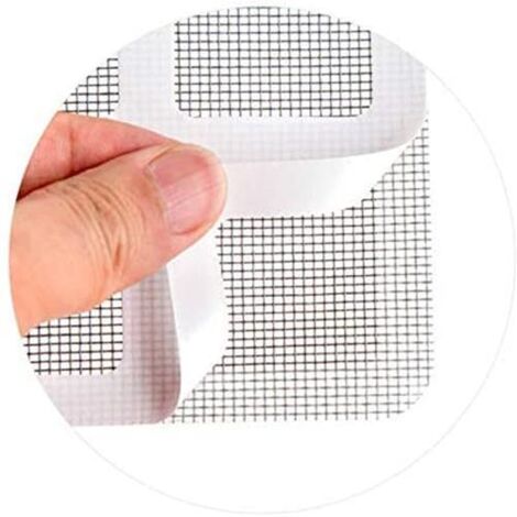 TOPPE ADESIVE KIT RIPARAZIONE PER ZANZARIERE PZ 5 STOP INSET 10X10 CM(39302) (1/2)
