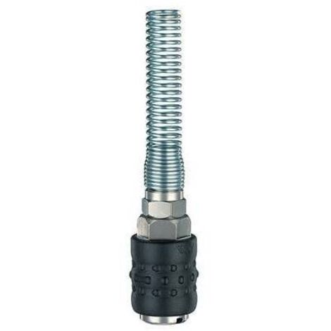 ANI 64/MF RACCORDO PER ARIA COMPRESSA RUBINETTO RAPIDO UNIVERSALE CON MOLLA