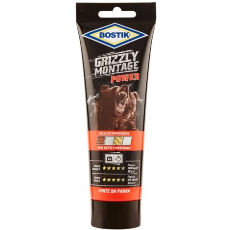 BOSTIK GRIZZLY MONTAGE POWER 250 G BIANCO TUBO
