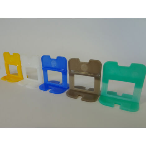 Vigor Tirante per Piastrelle Autolivellanti Maxi Giallo 250 Pezzi 3mm