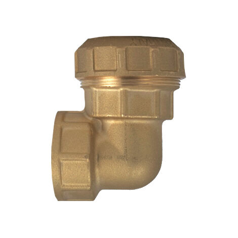 Gomito Femmina Con Flangia In Ottone Per Tubo Pe 3/4x25CAVAL - Foto 9