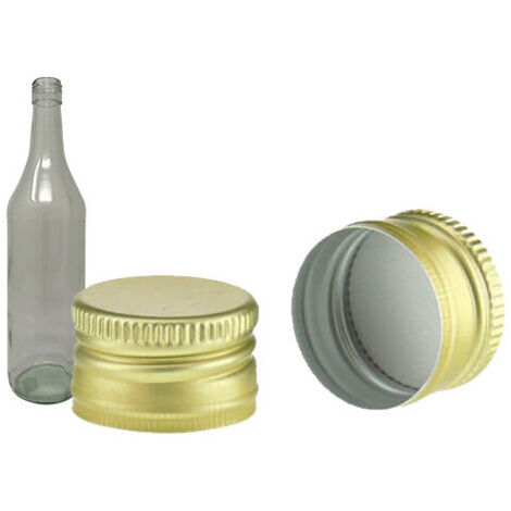Tappi a vite Ø31,5 mm – Confezione 24 pezzi – Per bottiglie olio e liquori