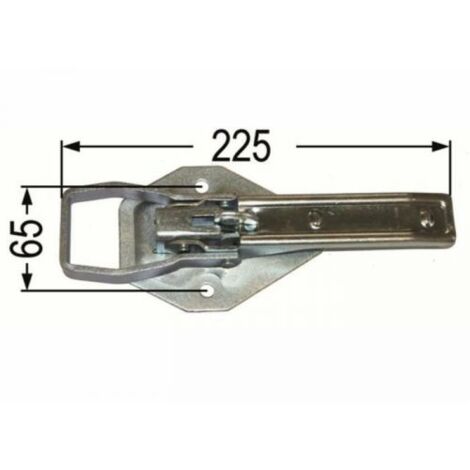CHIUSURA PER SPONDA RIMORCHIO MM 225X65 PZ.1 AMA (19987)