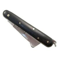 Coltello Da Innesto De Luca Cm 17 – Lama 6 Cm A Rasoio, Per Giardinaggio E Innesti