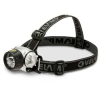 Lampada frontale torcia da testa luce 1w 60lumen cob led batterie brontes velamp