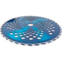 Ama Disco Decespugliatore 40 Denti In Tungsteno – 255 Mm, Diametro 25,4 Mm, Spessore 2 Mm, Blu Anodizzato Made In Japan