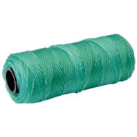 Fil à Plomb Nylon LENZA Vert - 2 Bobines De 500 M Chacune, Pour Construction, Neuf
