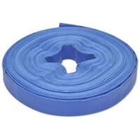BSD Tubo Piatto Antincendio In PVC 2" X 50m - Manichetta Per Acqua Pulita, Sporca E Liquami, Pressione 2 Bar, Inodoro, Verde