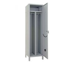 ARMADIO SPOGLIATOIO ARMADIETTO METALLO SPORCO PULITO 1 POSTO CM 35X50X180 37101