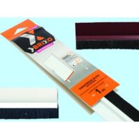 Parafreddo Adesivo Pvc Paraspifferi Sottoporta Adesivo - In PVC Rigido Con Spazzola, 100x4 Cm, Colore Bianco Para Spifferi Sottoporta - Foto 13