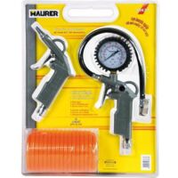 Kit 3 Accessori per Compressore Maurer : 2 Pistole + tubo a spirale 5 mt