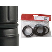 1BLISTER KIT GUARNIZIONI STUFE PELLET "ALA PELLET ECO" mm80 100 rosso