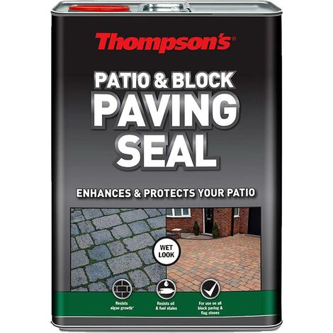 Thompson's Patio & Block Paving Seal - Wet Look - 5L
