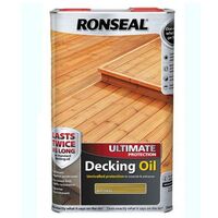 Ronseal Ultimate Decking Oil - Natural - 5L