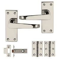 Dale PCP Victorian Flat Internal Door Pack x 3 - Contract Box Multi Pack