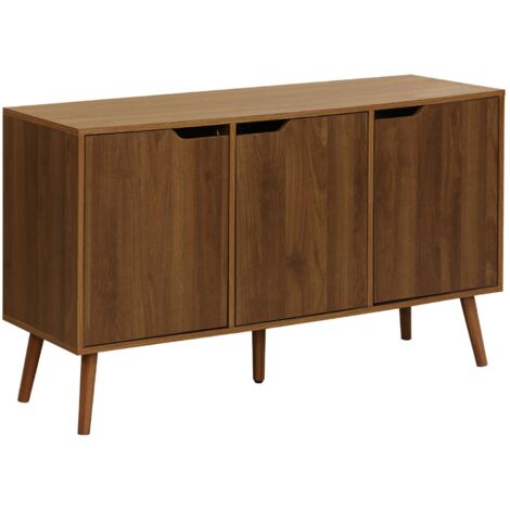 sweeek - Sideboard 3 Türen und 3 Einlegeböden, 120 cm