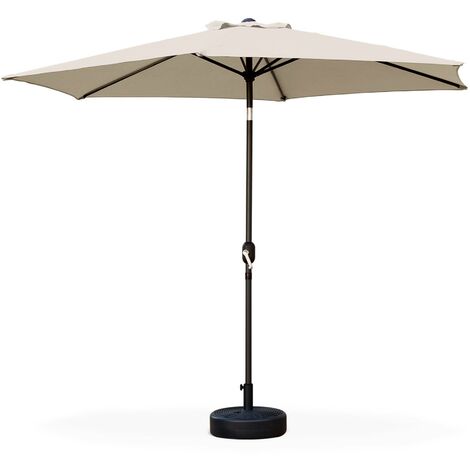 sweeek - Gerader runder Sonnenschirm Ø3m