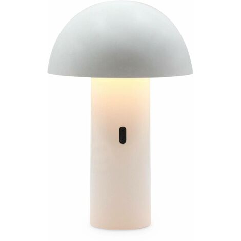sweeek - Kabellose Tischlampe mit schwenkbarem Kopf H 28 cm