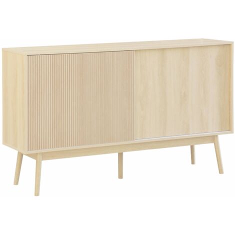 sweeek - Skandinavisches Sideboard mit Holzdekor