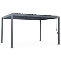 sweeek - Bioklimatische Pergola mit Lamellendach Palace 3x4m