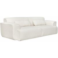sweeek - 3-Sitzer Sofa Bouclé-Bezug