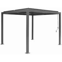 sweeek - Bioklimatische Pergola mit Lamellendach Palace 3x3m