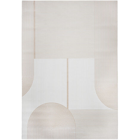 Rug Large Contemporary Modern Design - Beige (290x200 cm) - Dhoka Beige