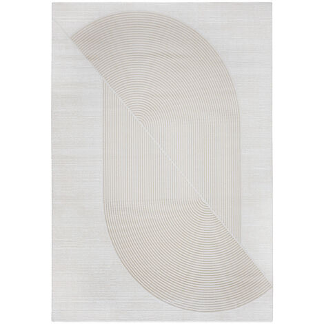 Rug Large Contemporary Modern Design - Beige (290x200 cm) - Buka Beige