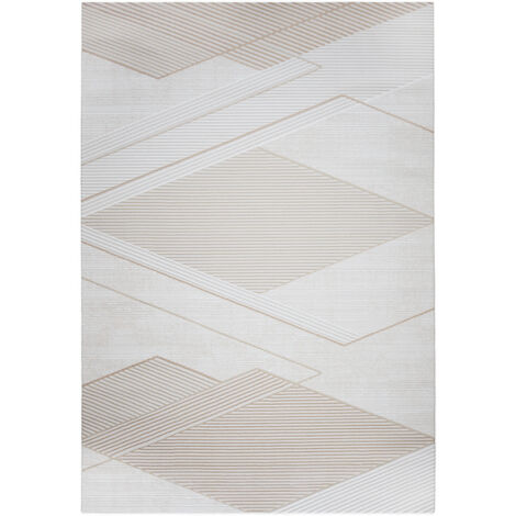 Rug Large Contemporary Modern Design - Beige (290x200 cm) - Utana Beige