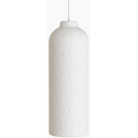 Pendant lamp - Minimalist design - Stone-effect finish - Sinur III White (1/5)