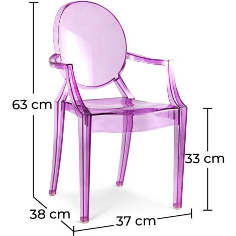 Children's Chair - Children's Chair Transparent Design - Louis XIV