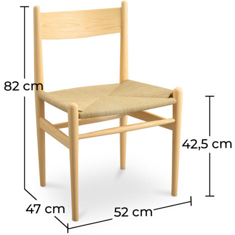 Wooden Dining Chair - Retro Design - Cawi