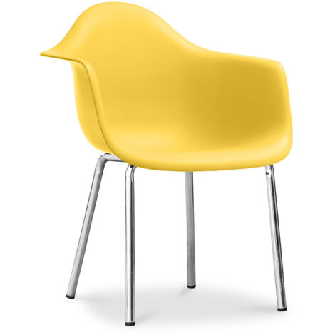 Dining chair Daxi Scandi Style Premium Design Yellow (1/5)