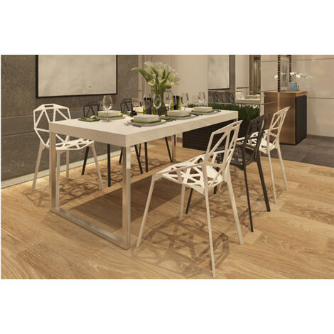 Designer Dining Chair - Hit White