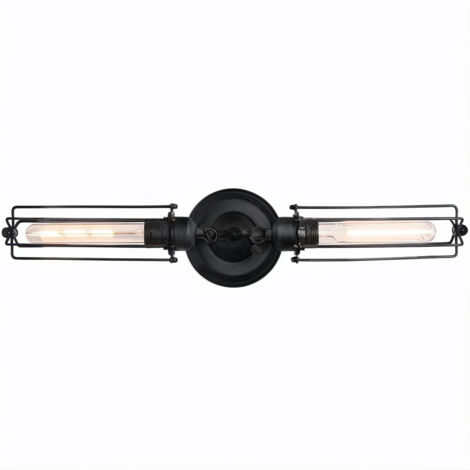 Wall Lamp - Vintage Chandelier - Lubra Black