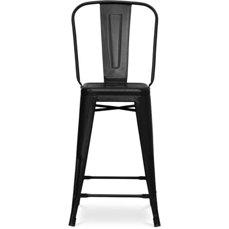 High stool store with backrest