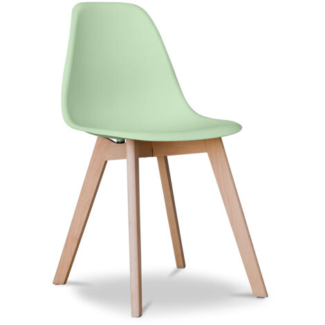 Dining Chair - Scandinavian Style - Denisse Pastel green (1/5)