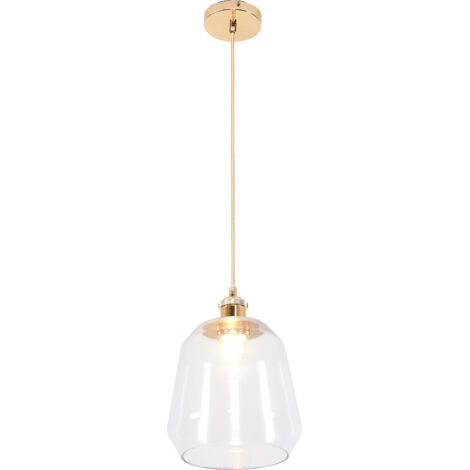 Crystal Ceiling Lamp - Pendant Lamp - Alessia Grey transparent