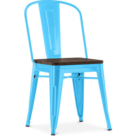 Stylish store steel chair