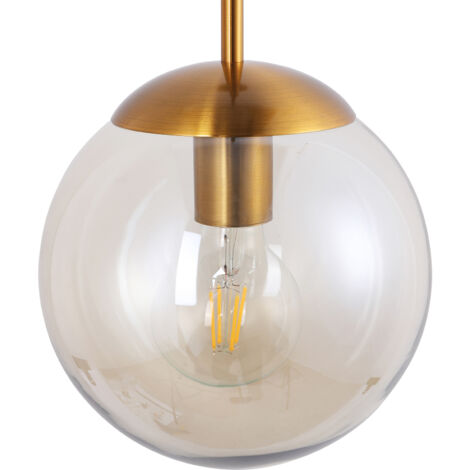 Wall Lamp - Glass Ball - Cali Grey transparent