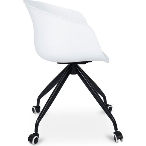 Office Chair with Armrests - Desk Chair with Castors - Guy - Joan