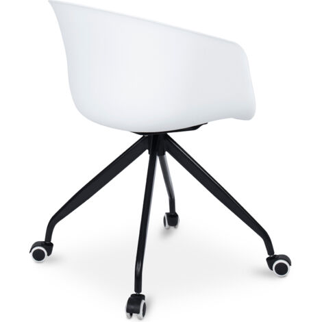 Office Chair with Armrests - Desk Chair with Castors - Guy - Joan