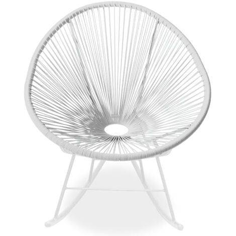 Outdoor Chair - Garden Chair - Rocking Chair - New Edition - Acapulco Purple