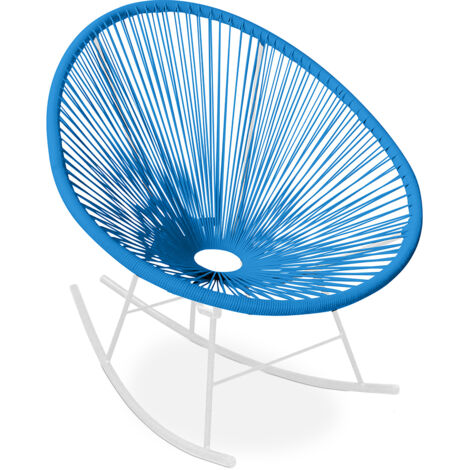 Outdoor Chair - Garden Chair - Rocking Chair - New Edition - Acapulco Purple