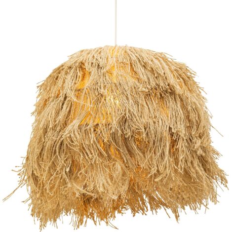 ute Ceiling Lamp - Boho Bali Design Hanging Lamp - Lien Natural