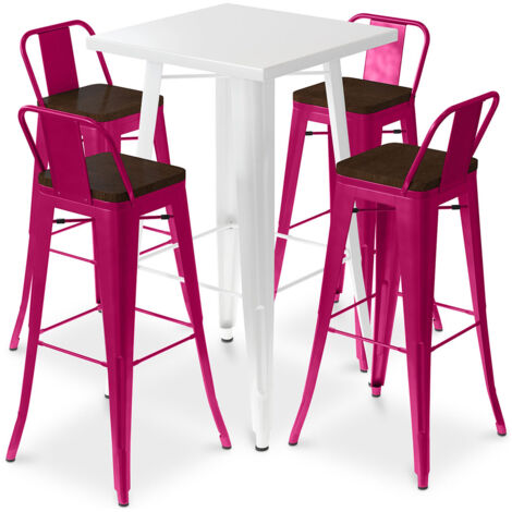 Fuchsia best sale bar stools